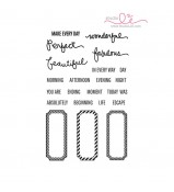 Studio L2E BEAUTIFUL LIFE stamp set